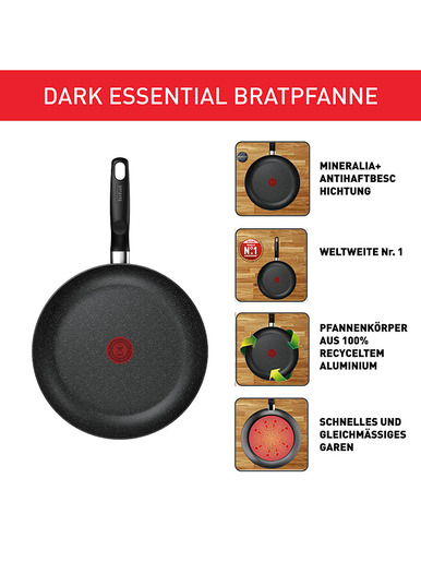 Tefal tava Dark Essential 24cm G0060432