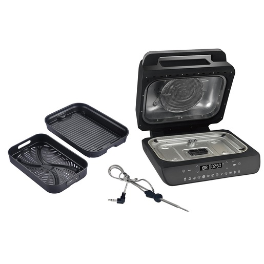 ELIT 12u1 grill i friteza na vrući zrak GrillFry360 MAX, 1800 W