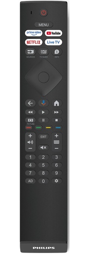 PHILIPS QLED televizor 65PUT8530/12, 4K Ultra HD, Google TV, Smart, Dolby Vision i Dolby Atmos, P5 Perfect Picture Engine, Crni