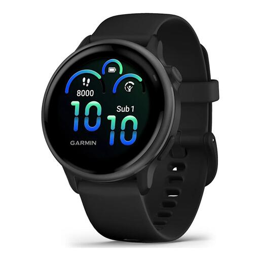 GARMIN Vivoactive 6 sportski pametni sat, 41mm, Black Slate