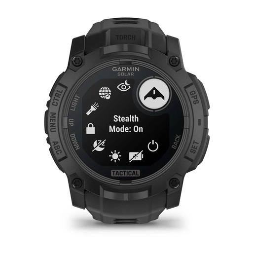 GARMIN Instinct 3 sportski pametni sat, 50mm Tactical SOLAR, Black