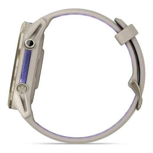 GARMIN Forerunner 970 sportski pametni sat, 47mm, Soft Gold Titanium French Gray/Indigo