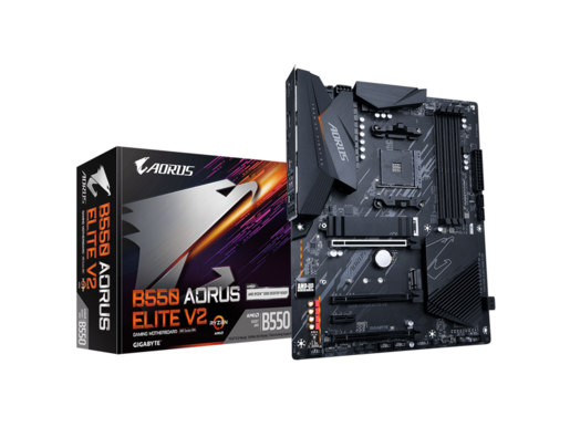 GIGABYTE matična ploča B550 AORUS ELITE, AM4, 4xDDR4, 2xM.2, 4xSATA, DP, HDMI, 7xUSB, ATX