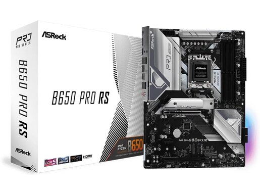 ASROCK matična ploča B650M Pro RS, AMD B650, AM5, 4xDDR5, 3xM.2, 4xSATA, RAID, HDMI, DP, MicroATX