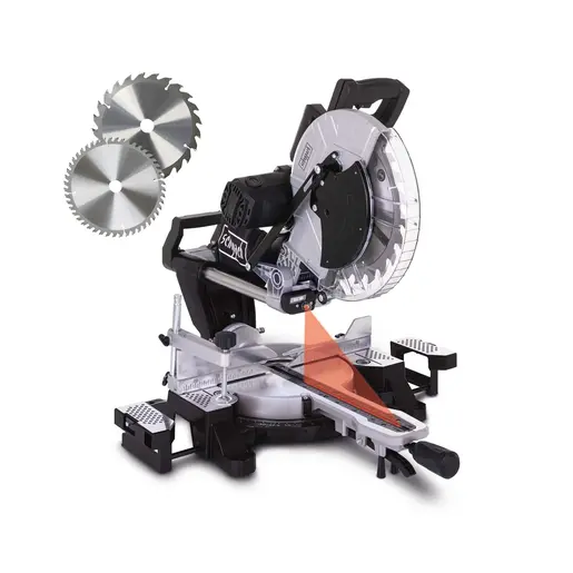 Scheppach Preklopna potezna pila Black Edition KZGS305-BE 2000 W