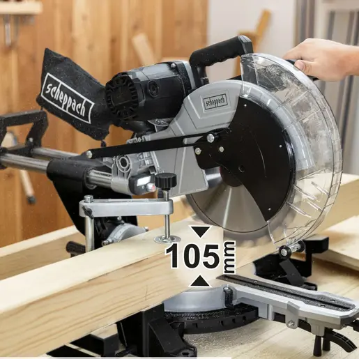 Scheppach Preklopna potezna pila Black Edition KZGS305-BE 2000 W