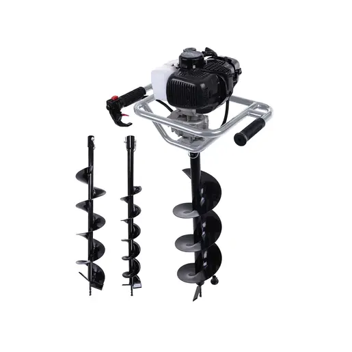 Scheppach Motorni bušač zemlje sa nastavcima Black Edition BAG2000-BE 2 KS