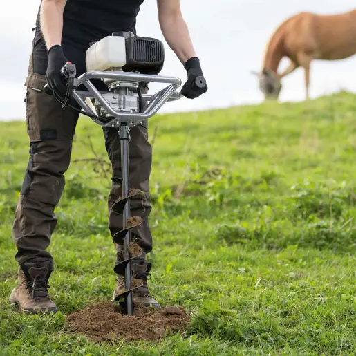 Scheppach Motorni bušač zemlje sa nastavcima Black Edition BAG2000-BE 2 KS
