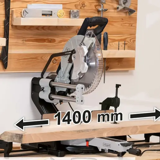 Scheppach Preklopna potezna pila Black Edition KZGS310PS-BE 2000 W