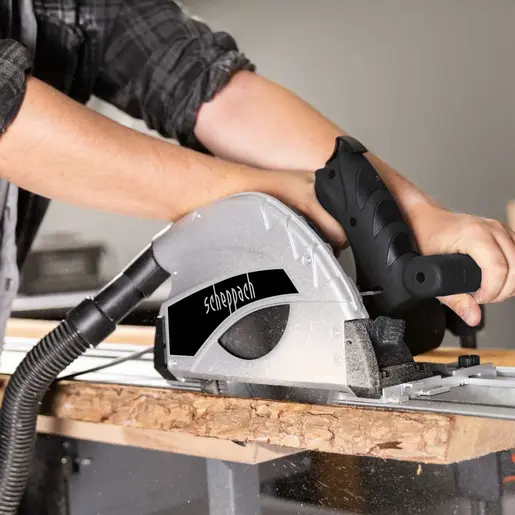 Scheppach Ručni cirkular pila sa vodilicom Black Edition TAS55-BE 1200 W