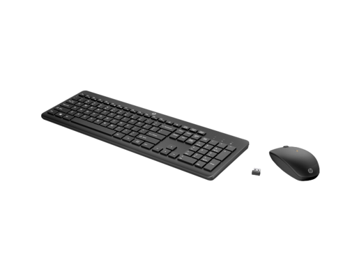 HP miš i tastatura 235 bežični crni set BIH layout