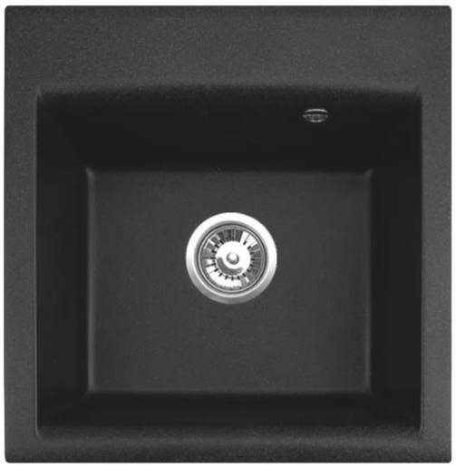 Alveus sudopera GEM 50x50 cm granit/crna 1149113