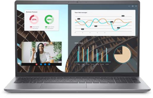 Dell laptop Vostro 3530, 15.6" FHD IPS, Intel Core i3-1305U, 8GB DDR4 RAM, 512GB PCIe NVMe SSD, Intel UHD Graphics, Linux Ubuntu