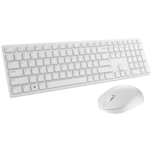 Dell miš i tastatura Pro bežična KM5221W  US layout QWERTY bijela