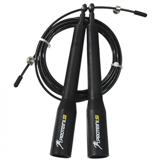 PROTEINI.SI SPEED JUMP ROPE, black