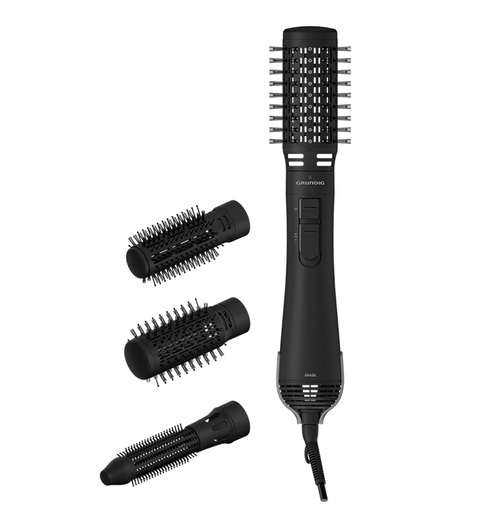 GRUNDIG četka za oblikovanje kose HS 7082, 3 nastavka, jonizacija