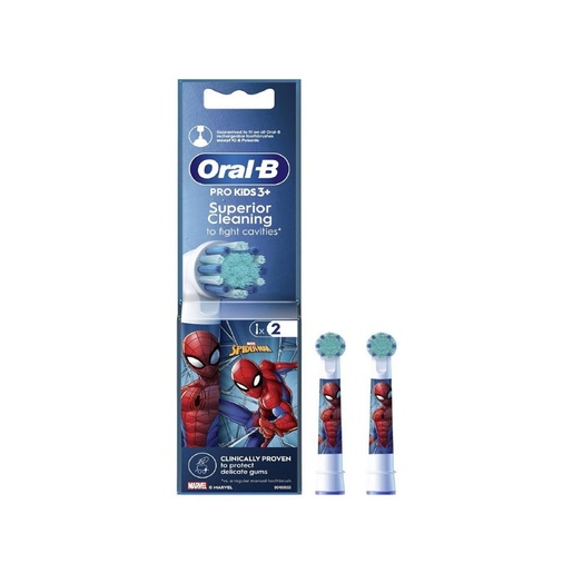 Oral-B zamjenska glava za dječju četkicu Spiderman, 2 kom