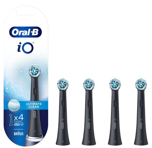 Oral-B zamjenska glava za iO seriju Ultimate Clean, 4 kom, BLACK