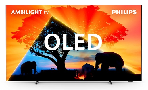 PHILIPS OLED televizor 55OLED759/12, 4K Ultra HD, Smart TV, TITAN OS, Ambilight s 3 strane, VRR 120 Hz, P5 AI perfect, Metalni okvir