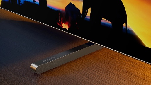 PHILIPS OLED televizor 55OLED759/12, 4K Ultra HD, Smart TV, TITAN OS, Ambilight s 3 strane, VRR 120 Hz, P5 AI perfect, Metalni okvir