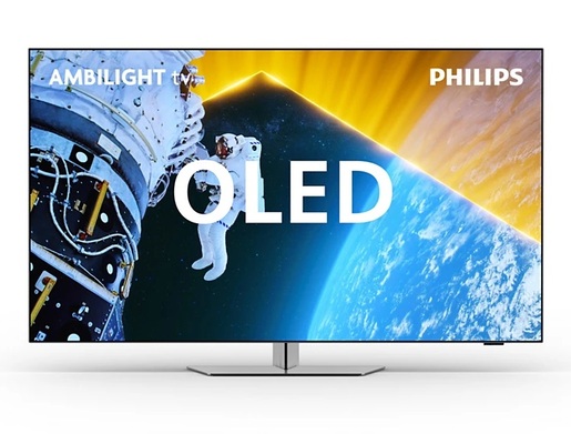 PHILIPS OLED televizor 65OLED819/12, 4K Ultra HD, Smart TV, Android, Ambilight s 3 strane, VRR 120 Hz, P5 AI perfect picture engine, Srebreni