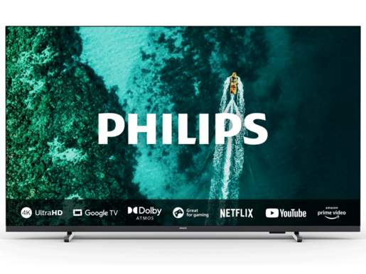 PHILIPS LED televizor 65PUS7409/12, 4K Ultra HD, Smart TV, GoogleTV, Pixel Precise Ultra HD, Dolby Atmos, Crna
