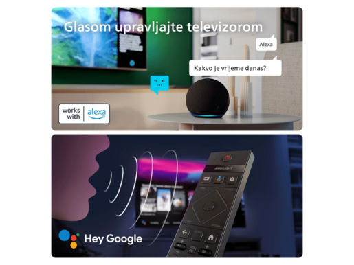 PHILIPS LED televizor 65PUS7409/12, 4K Ultra HD, Smart TV, GoogleTV, Pixel Precise Ultra HD, Dolby Atmos, Crna