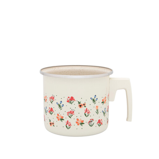 Metalac lonac za mlijeko CVETNA RADOST 14cm/1,9l