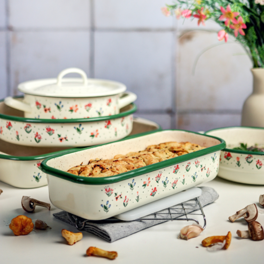 Metalac pekač za hljeb CVIJETNA RADOST 30cm