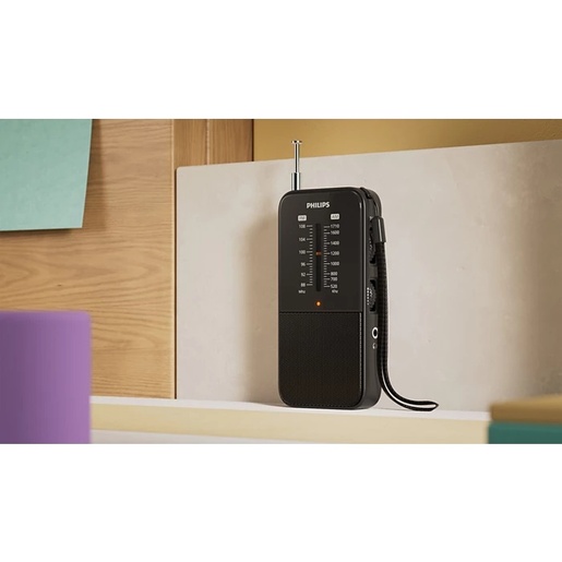 Philips TAR1509/00 prenosni radio; Napajanje iz baterija; FM/AM; Analogno podešavanje