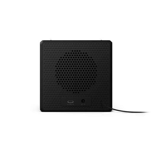 Philips radio sa satom TAR4500; Velik, jasan zaslon; Sustav s dva alarma; FM digitalno podešavanje; Praktični USB-C priključak; boja crna