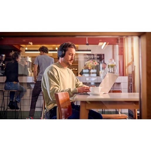 Philips TAH6509BK/00 BT overhead slušalice sa Noise Cancelling Pro tehnologijom, do 70h reprodukcije. Prirodan zvuk, dinamičan bas. Lagane, udobne i sklopive