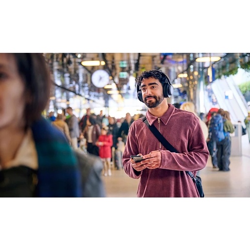 Philips TAH6509BK/00 BT overhead slušalice sa Noise Cancelling Pro tehnologijom, do 70h reprodukcije. Prirodan zvuk, dinamičan bas. Lagane, udobne i sklopive