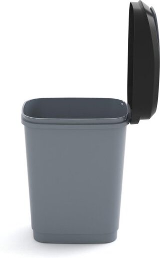 KETER Kanta za otpatke 25L siva Dual Touch KIS