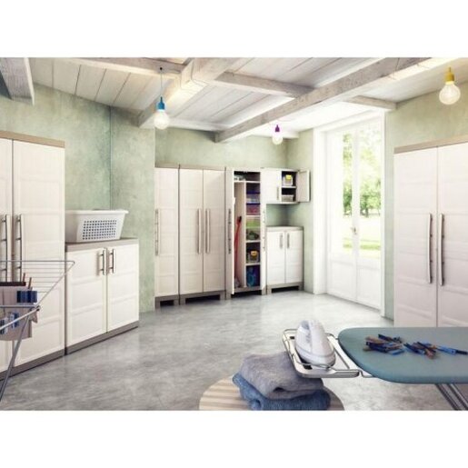 KETER Ormar 33x45x182 bež visoki PVC EXCELLENC