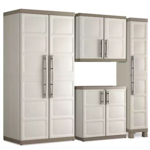 KETER Ormar 33x45x182 bež visoki PVC EXCELLENC