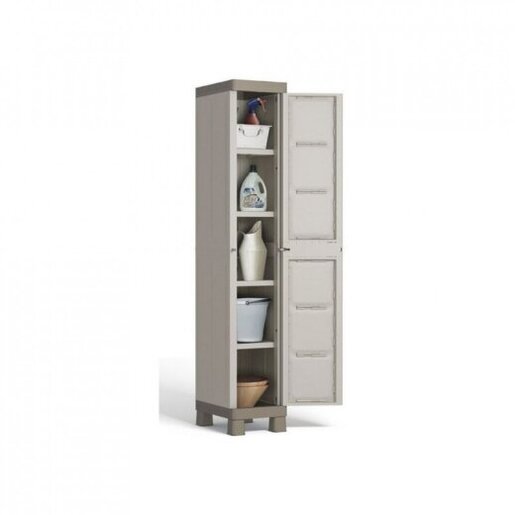 KETER Ormar 33x45x182 bež visoki PVC EXCELLENC