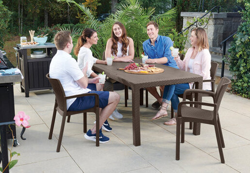 KETER Stolica 55x83x58.5 smeda BALI MONO