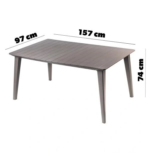 KETER Stol 157x98x74cm cappucinno LIMA