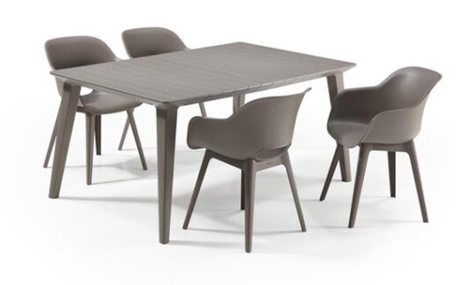 KETER Stol 157x98x74cm cappucinno LIMA