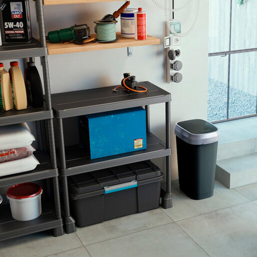 KETER Kanta za otpatke 25L crna dual swing KIS