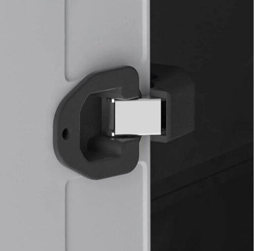 KETER Ormar 80x44x182 sivi visoki PVC TITAN