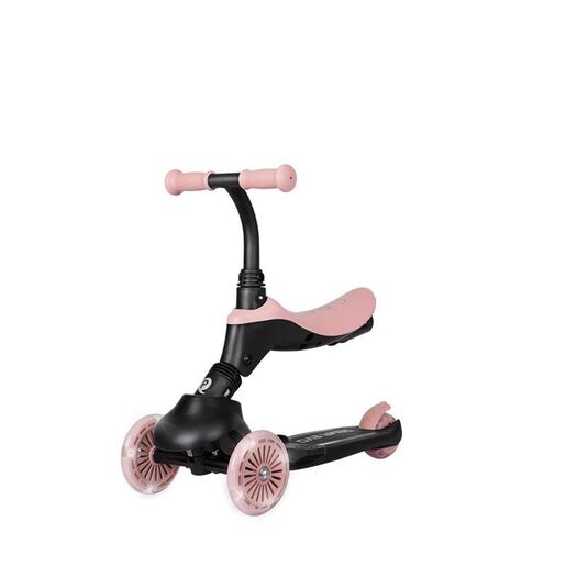 QPlay® dječiji romobil Sema 5u1 – Roza