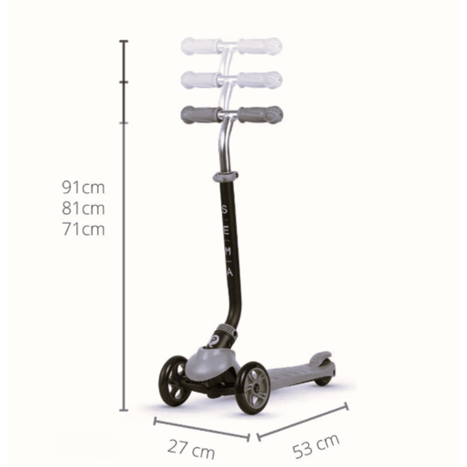 QPlay® dječiji romobil Sema 5u1 – Zelena