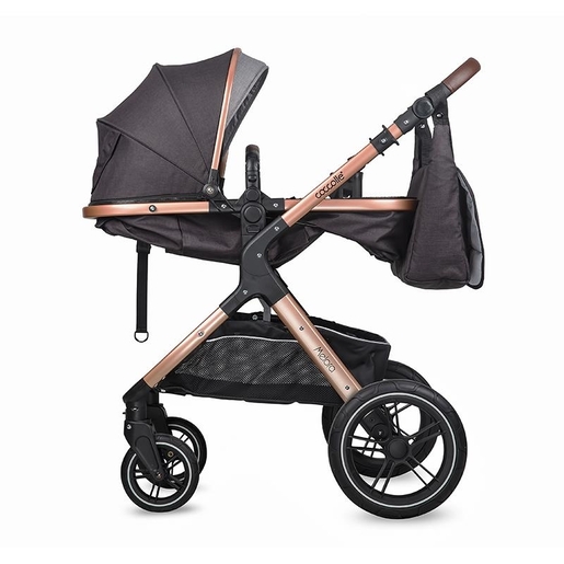 Coccolle® Melora 3u1 Kolica – Diamond Black