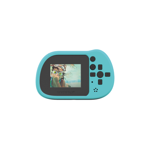 Kidywolf KIDYCAM Vodootporni dječiji fotoaparat – Cyan