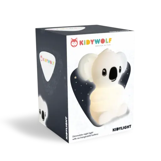 Kidywolf KIDYLIGHT Umirujuća noćna lampa s podešavanjem jačine svjetla – Koala