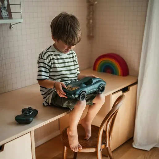 Kidywolf KIDYCAR Trkaći auto na daljinsko upravljanje 1:12 – Green