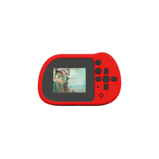 Kidywolf KIDYCAM Vodootporni dječiji fotoaparat – Red