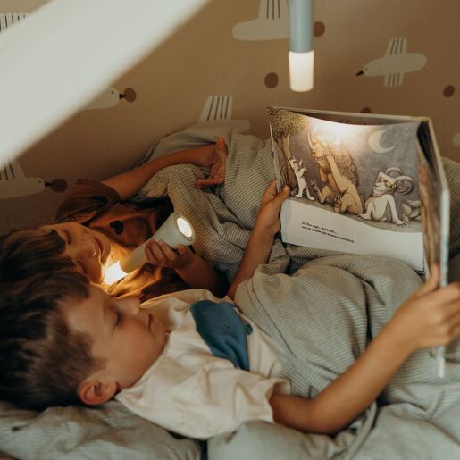 Kidywolf KIDYFLASHLIGHT 3-u-1 Multifunkcionalna dječija lampa Blue